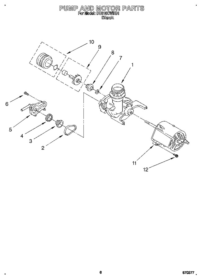 Diagram for DU810CWDB1