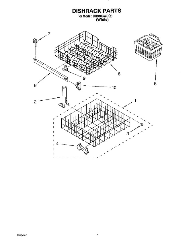 Diagram for DU810CWDQ3