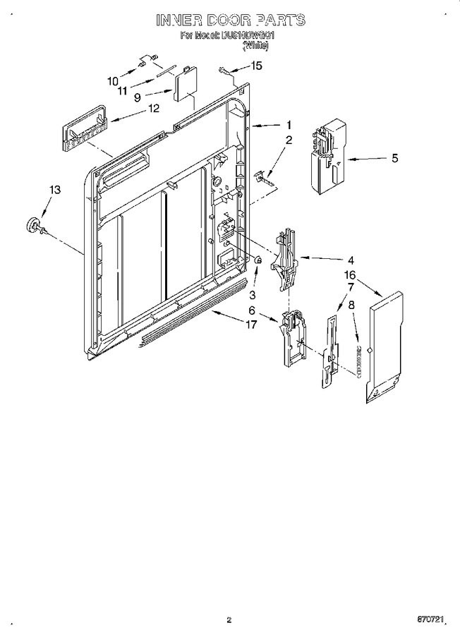 Diagram for DU810DWGQ1