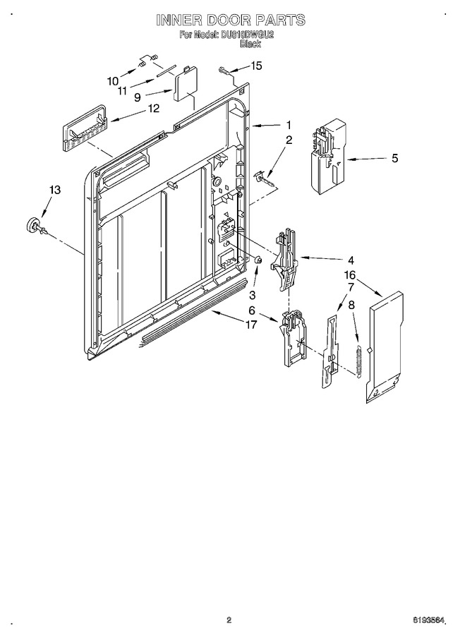 Diagram for DU810DWGU2