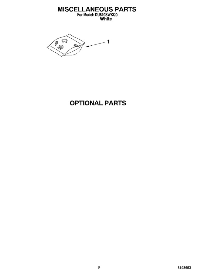 Diagram for DU810SWKQ0