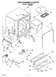 Diagram for 03 - Tub Assembly