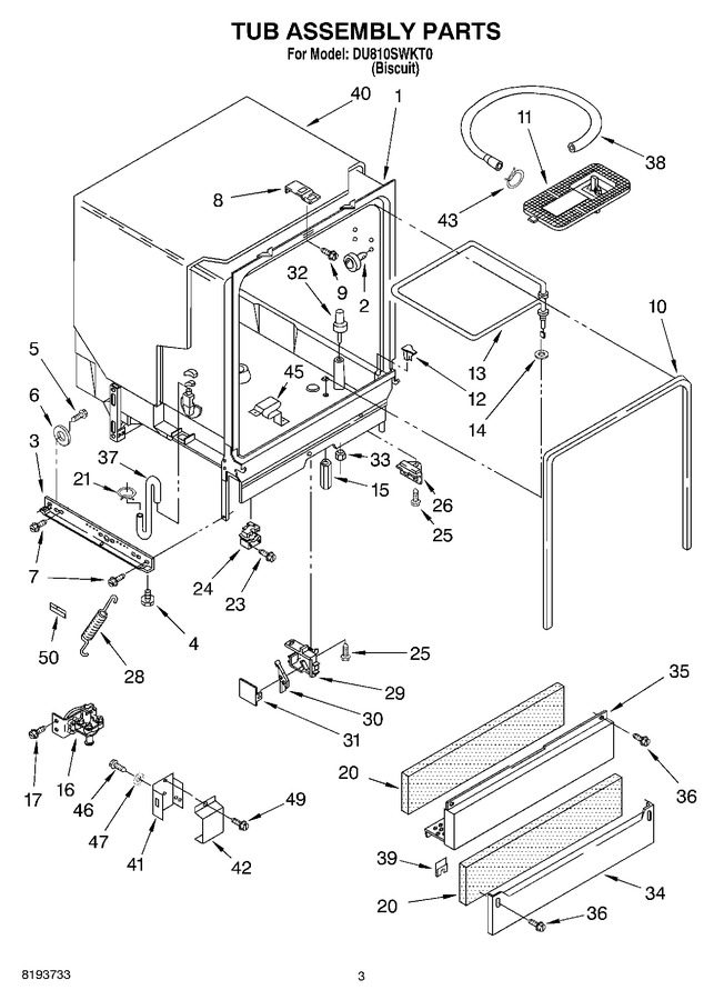 Diagram for DU810SWKT0