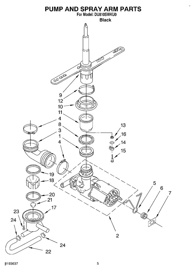 Diagram for DU810SWKU0