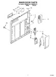 Diagram for 02 - Inner Door Parts