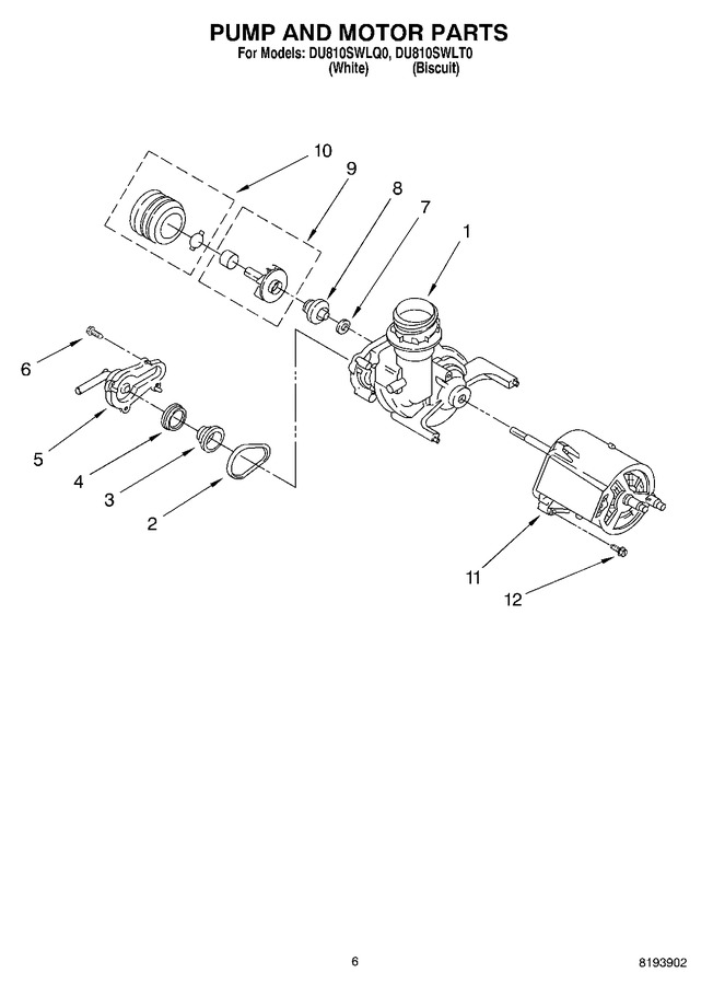 Diagram for DU810SWLT0