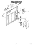 Diagram for 02 - Inner Door Parts