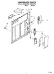 Diagram for 02 - Inner Door Parts