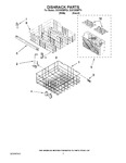 Diagram for 06 - Dishrack Parts