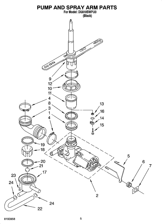 Diagram for DU810SWPU0