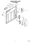 Diagram for 02 - Inner Door Parts