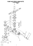 Diagram for 04 - Pump And Spray Arm Parts