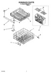 Diagram for 06 - Dishrack Parts, Optional Parts (not Included)