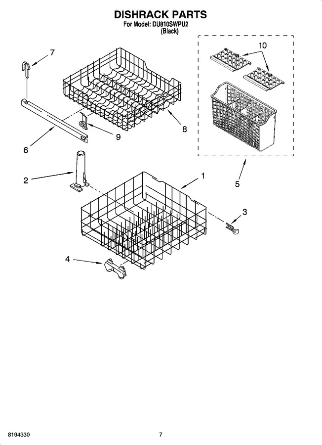 Diagram for DU810SWPU2