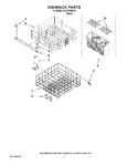 Diagram for 06 - Dishrack Parts