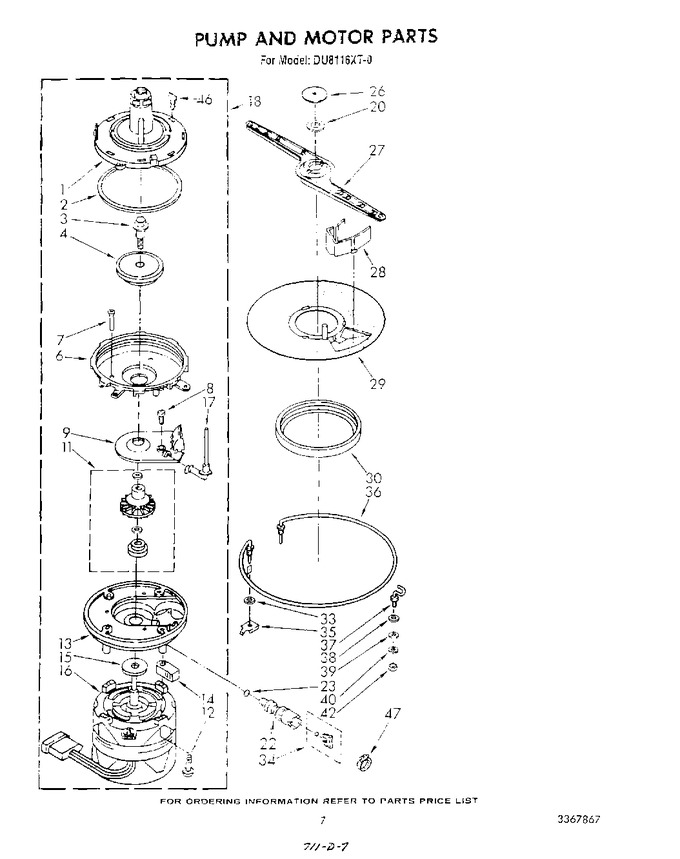 Diagram for DU8116XT0