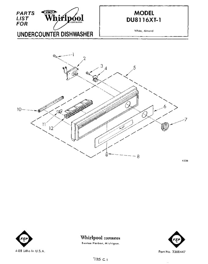 Diagram for DU8116XT1