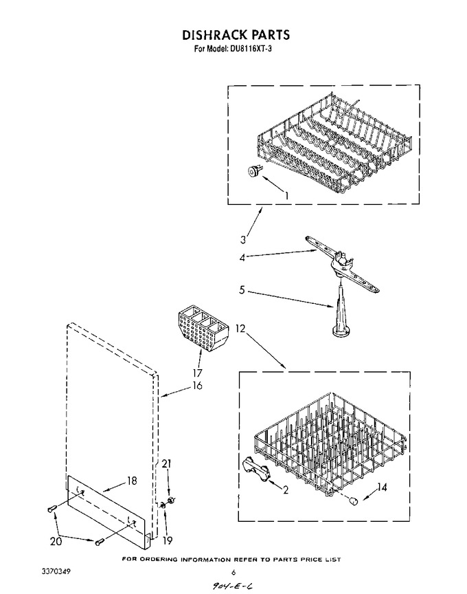 Diagram for DU8116XT3