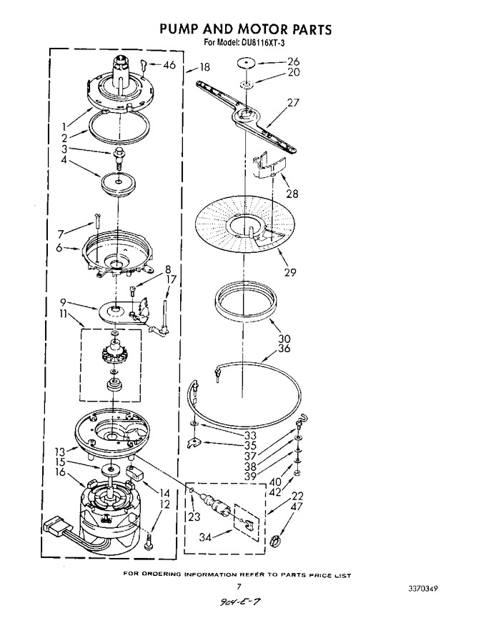 Diagram for DU8116XT3