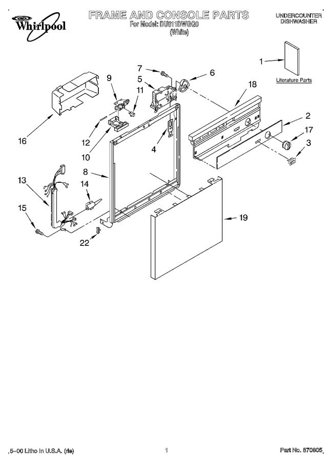 Diagram for DU811DWGQ0