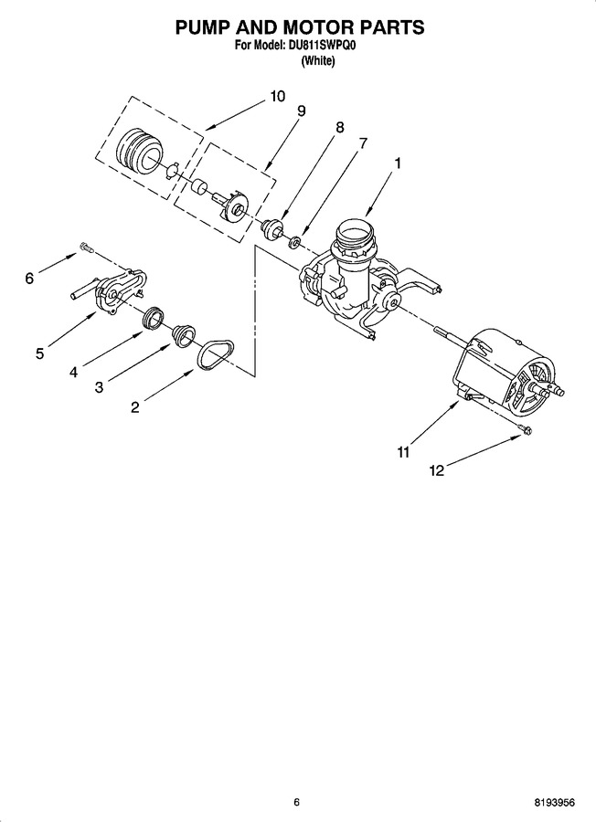 Diagram for DU811SWPQ0