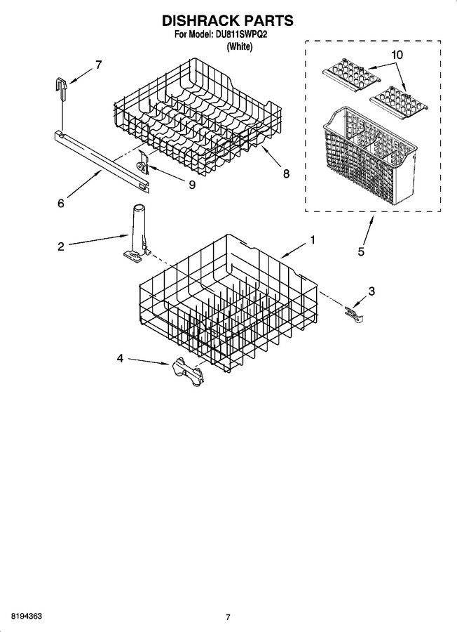 Diagram for DU811SWPQ2