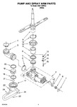 Diagram for 04 - Pump And Spray Arm Parts