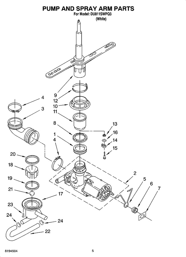 Diagram for DU811SWPQ3