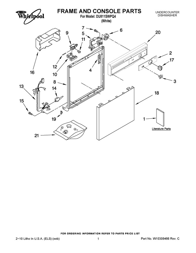 Diagram for DU811SWPQ4