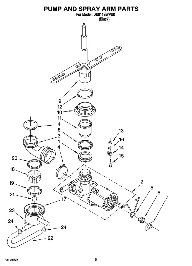 Diagram for DU811SWPU0