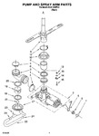 Diagram for 04 - Pump And Spray Arm Parts