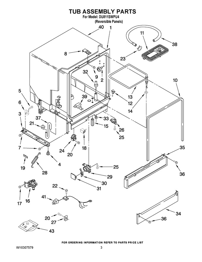 Diagram for DU811SWPU4