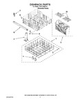 Diagram for 06 - Dishrack Parts