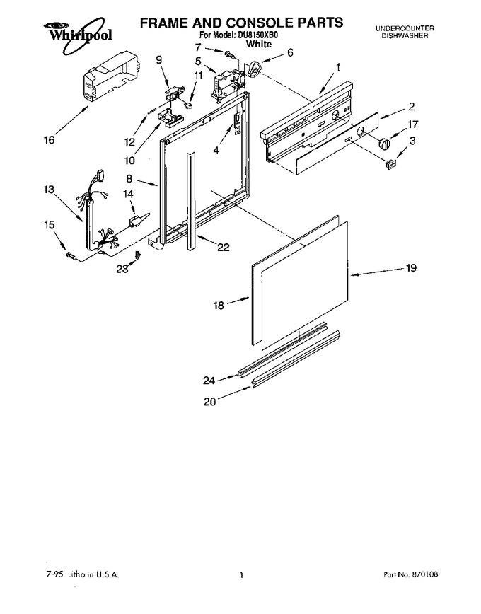 Diagram for DU8150XB0