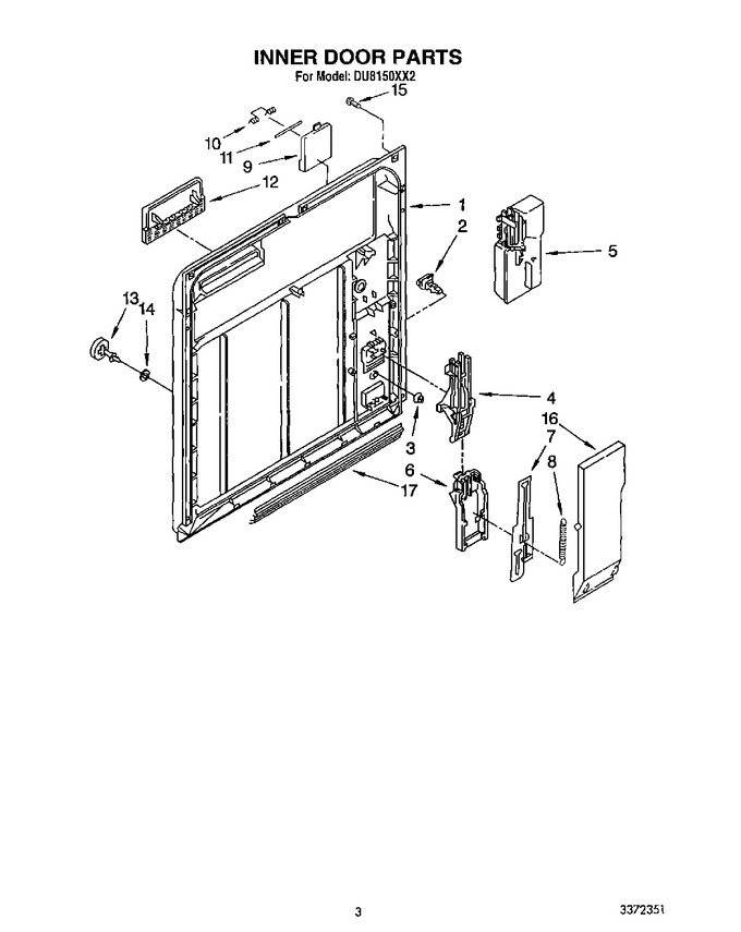 Diagram for DU8150XX2