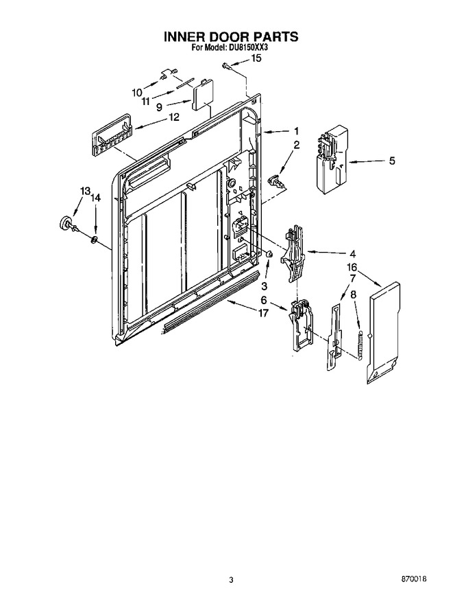 Diagram for DU8150XX3