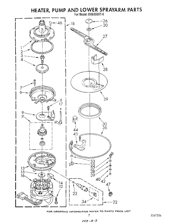 Diagram for DU8300XT0