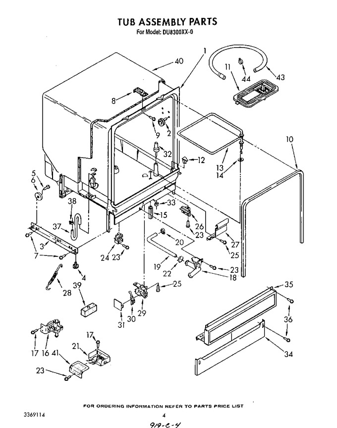 Diagram for DU8300XX0