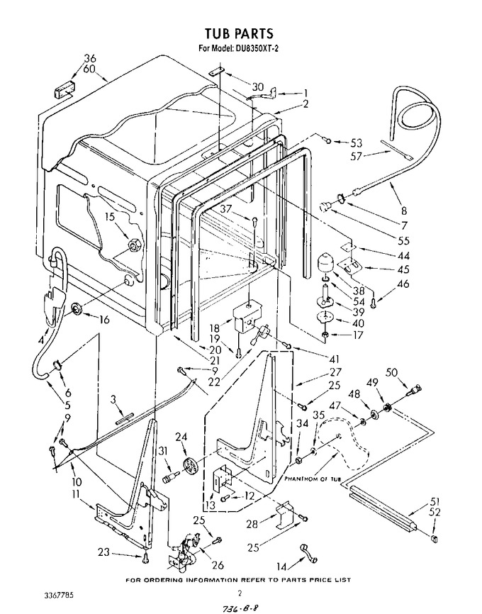 Diagram for DU8350XT2