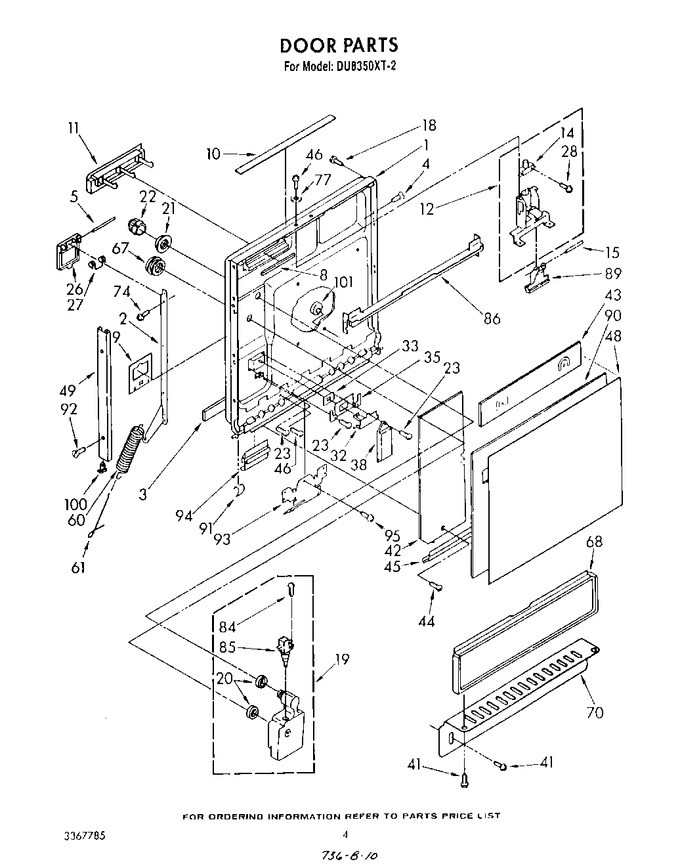 Diagram for DU8350XT2