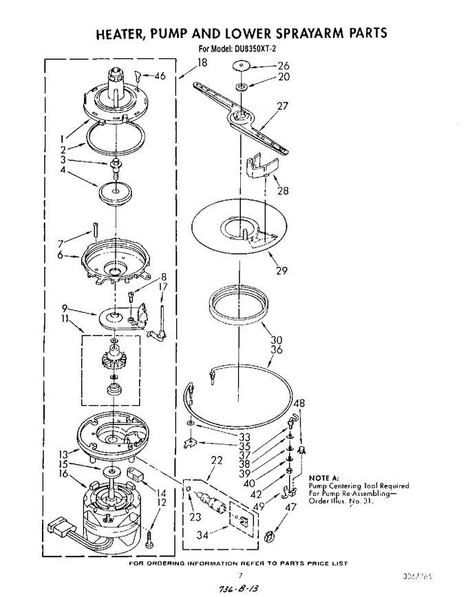 Diagram for DU8350XT2