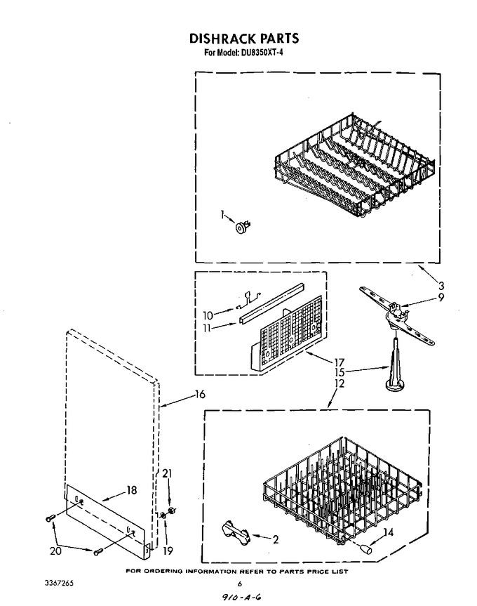 Diagram for DU8350XT4