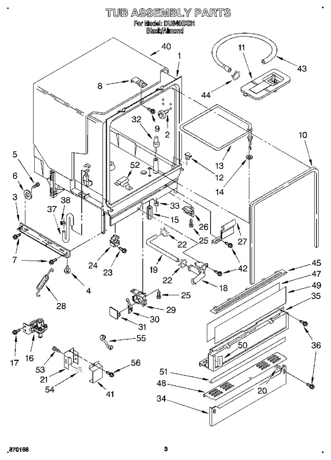 Diagram for DU8400XB1