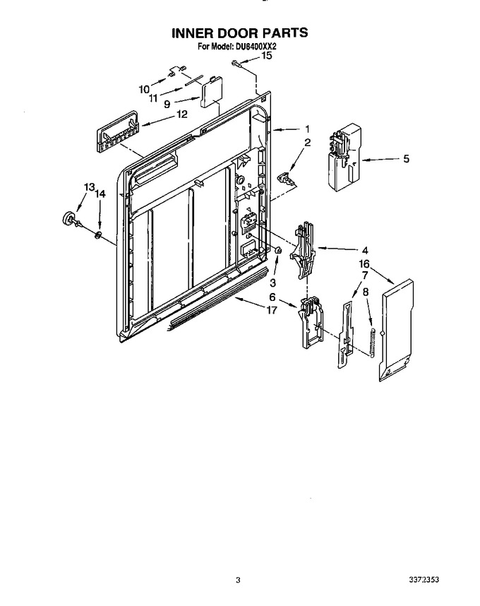 Diagram for DU8400XX2