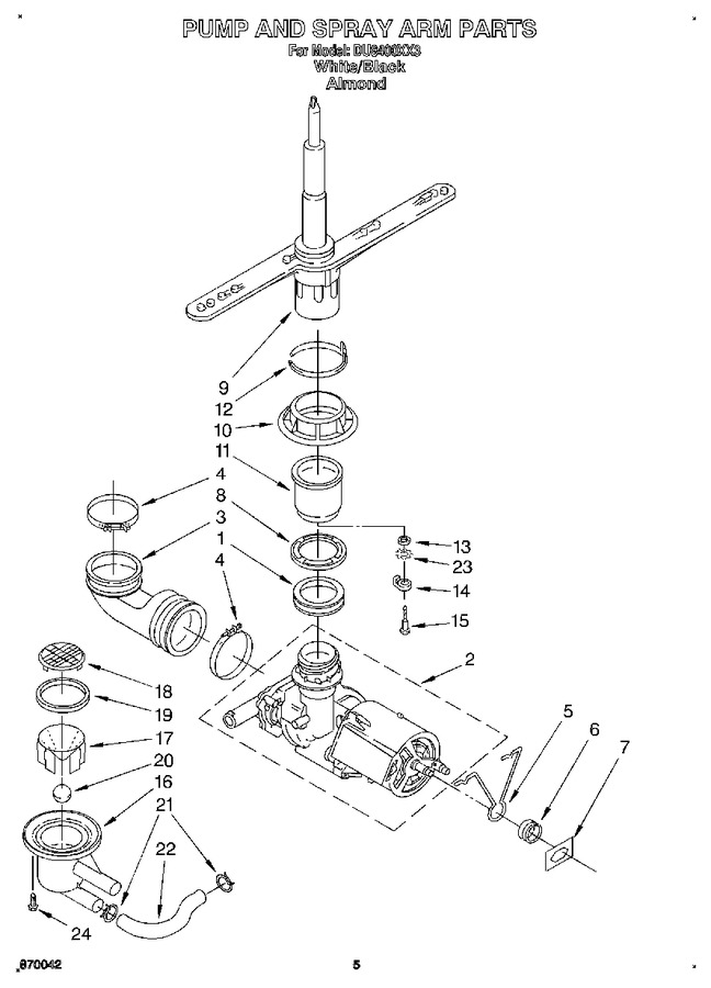 Diagram for DU8400XX3