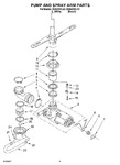 Diagram for 04 - Pump And Spray Arm Parts