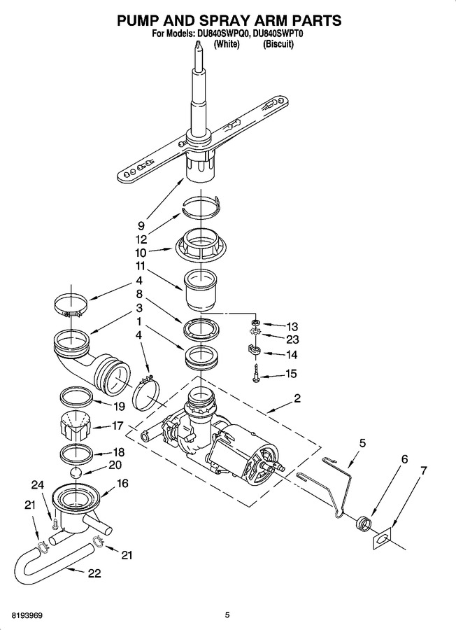 Diagram for DU840SWPT0