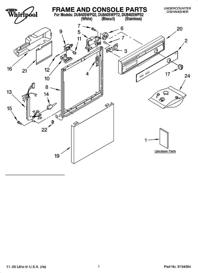 Diagram for DU840SWPQ2