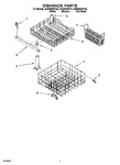 Diagram for 06 - Dishrack Parts, Optional Parts (not Included)