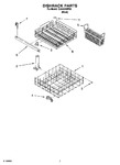 Diagram for 06 - Dishrack Parts, Optional Parts